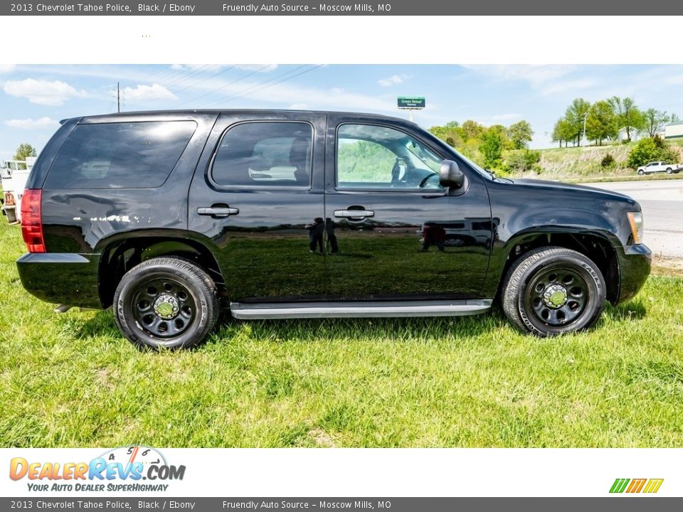 Black 2013 Chevrolet Tahoe Police Photo #3