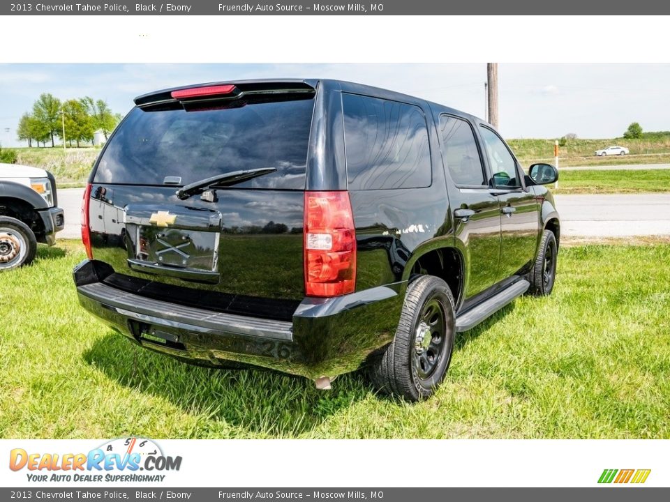 2013 Chevrolet Tahoe Police Black / Ebony Photo #4