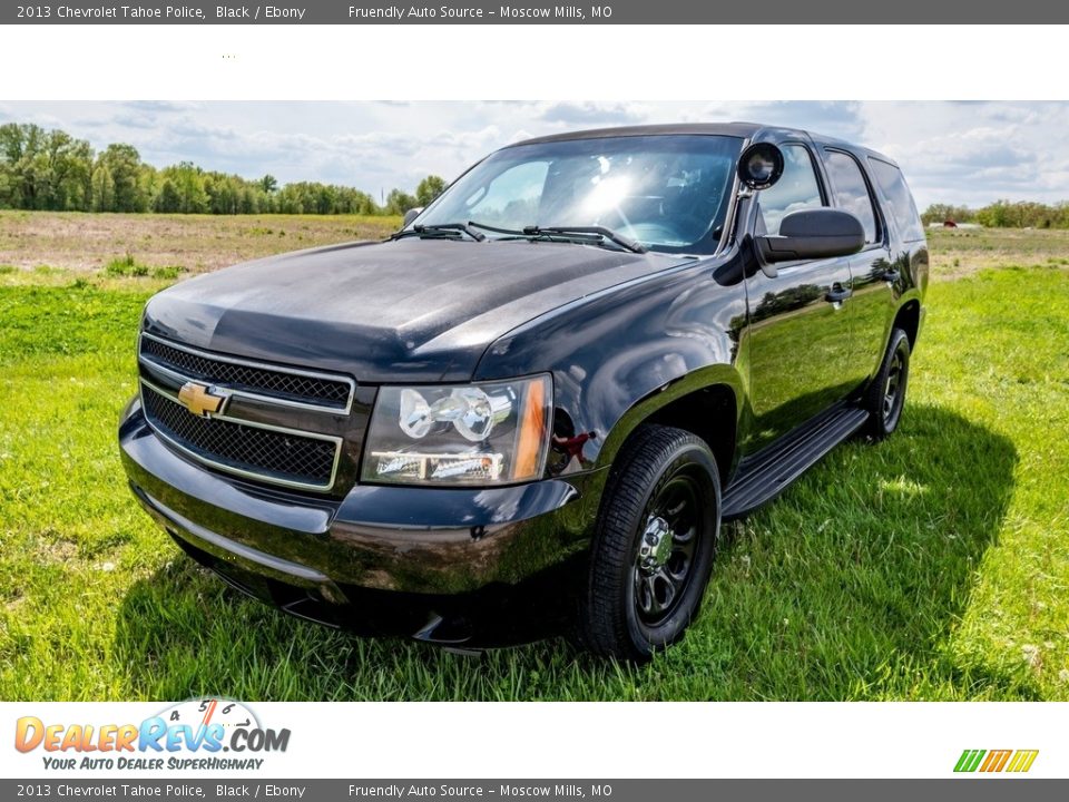 Black 2013 Chevrolet Tahoe Police Photo #8