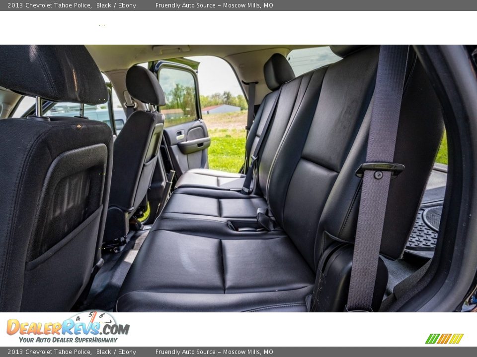 Rear Seat of 2013 Chevrolet Tahoe Police Photo #20