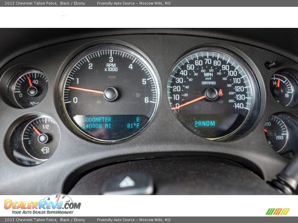 2013 Chevrolet Tahoe Police Gauges Photo #29