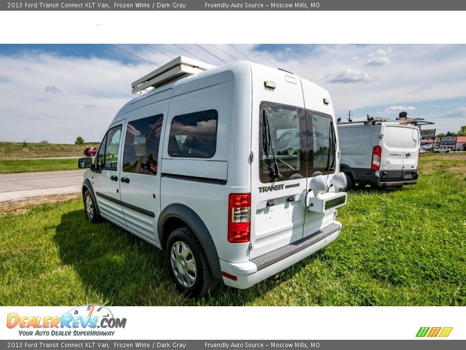 2013 Ford Transit Connect XLT Van Frozen White / Dark Gray Photo #6