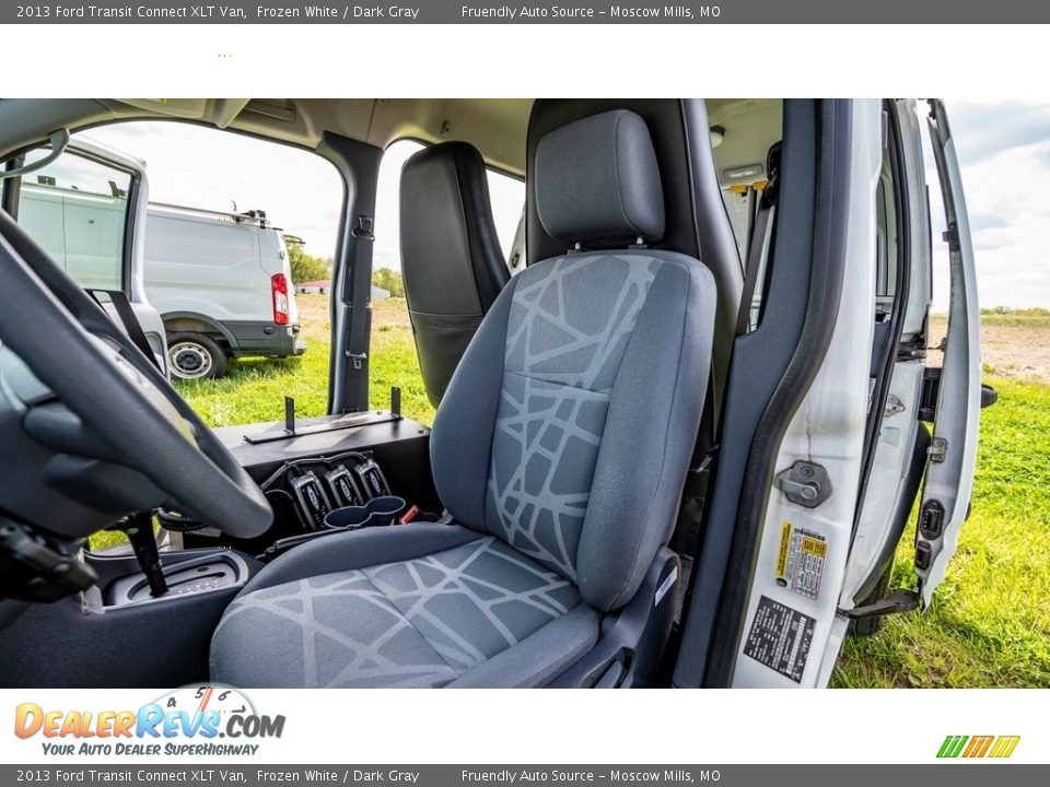 2013 Ford Transit Connect XLT Van Frozen White / Dark Gray Photo #16