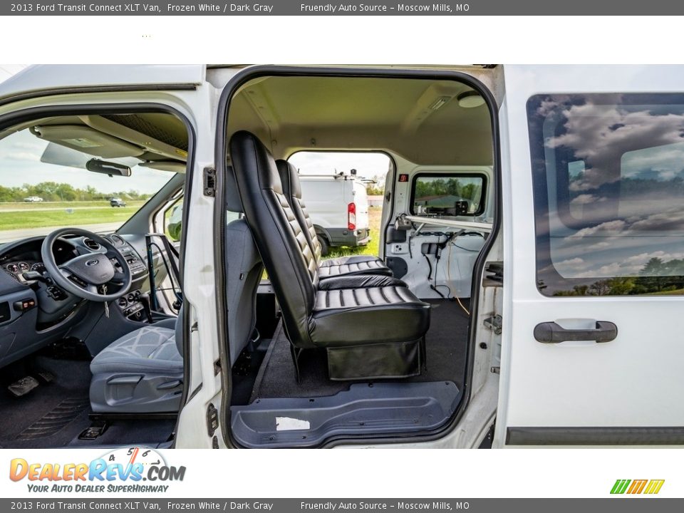 2013 Ford Transit Connect XLT Van Frozen White / Dark Gray Photo #19