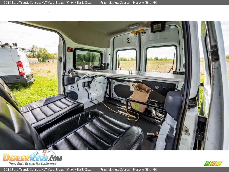 2013 Ford Transit Connect XLT Van Frozen White / Dark Gray Photo #20