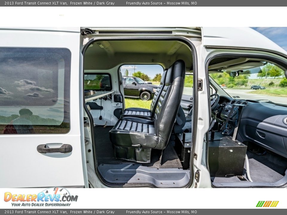 2013 Ford Transit Connect XLT Van Frozen White / Dark Gray Photo #22