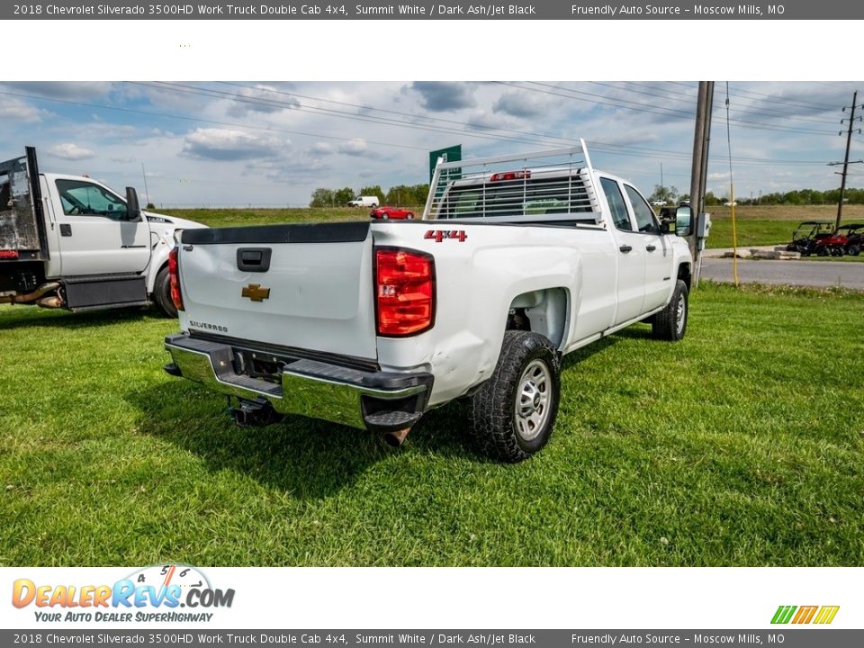 2018 Chevrolet Silverado 3500HD Work Truck Double Cab 4x4 Summit White / Dark Ash/Jet Black Photo #4