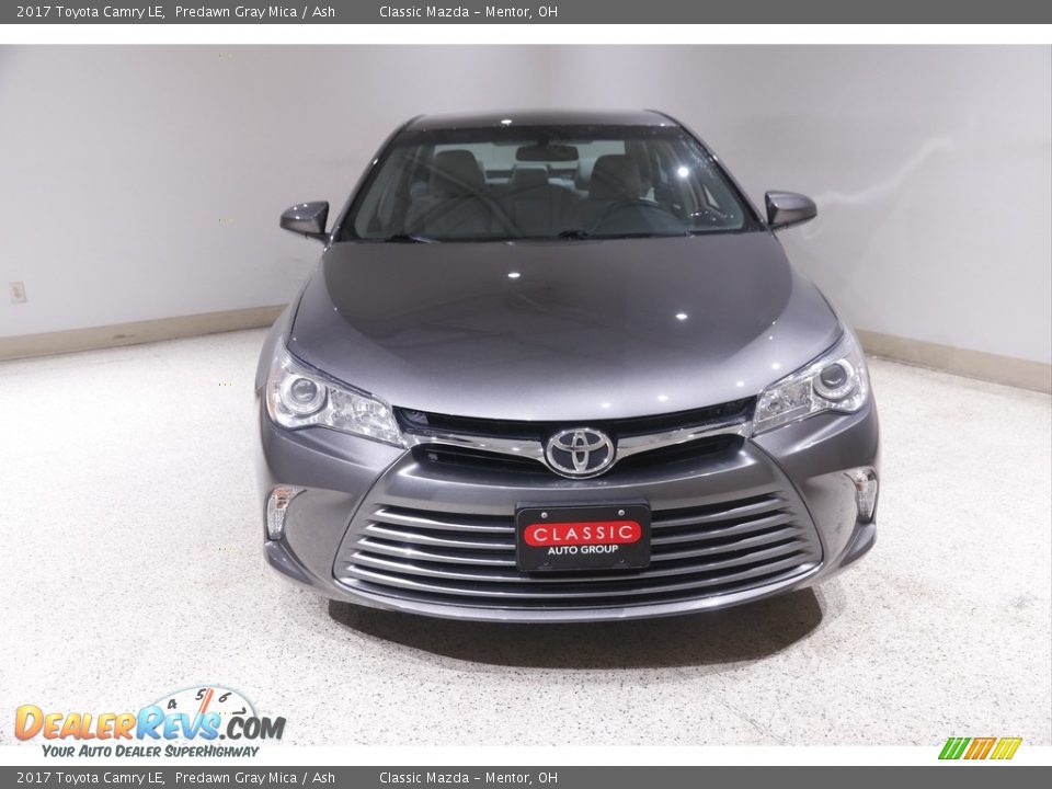2017 Toyota Camry LE Predawn Gray Mica / Ash Photo #2