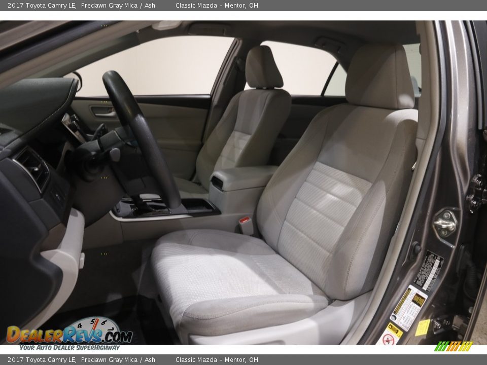 2017 Toyota Camry LE Predawn Gray Mica / Ash Photo #5