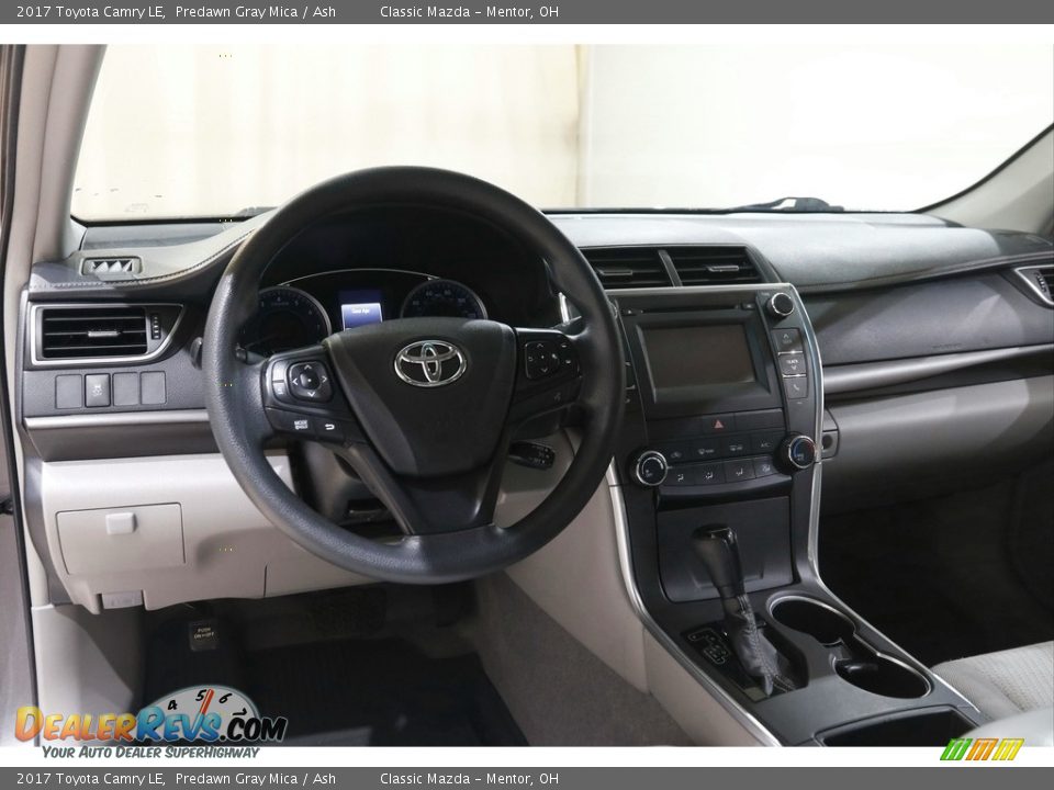 2017 Toyota Camry LE Predawn Gray Mica / Ash Photo #6