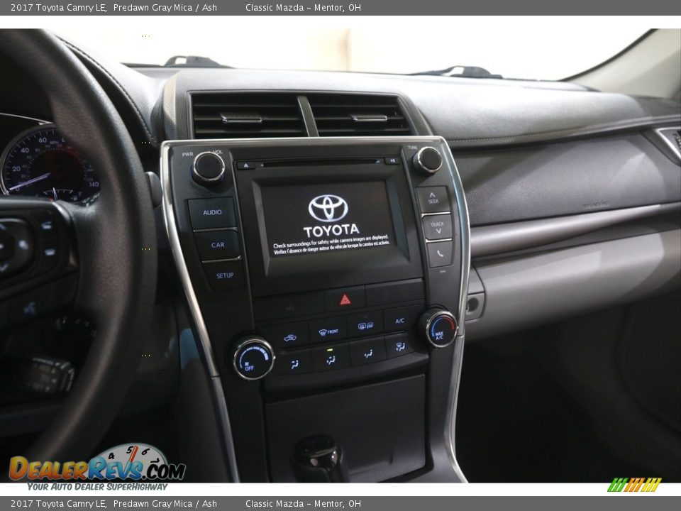 2017 Toyota Camry LE Predawn Gray Mica / Ash Photo #9