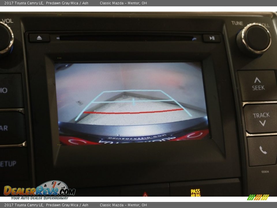 2017 Toyota Camry LE Predawn Gray Mica / Ash Photo #12