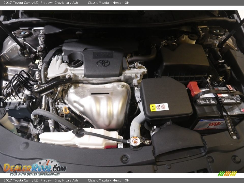 2017 Toyota Camry LE Predawn Gray Mica / Ash Photo #19