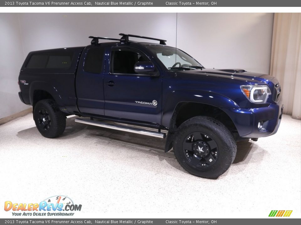 2013 Toyota Tacoma V6 Prerunner Access Cab Nautical Blue Metallic / Graphite Photo #1