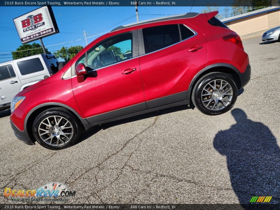 2016 Buick Encore Sport Touring Winterberry Red Metallic / Ebony Photo #1