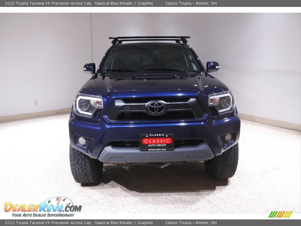 2013 Toyota Tacoma V6 Prerunner Access Cab Nautical Blue Metallic / Graphite Photo #2