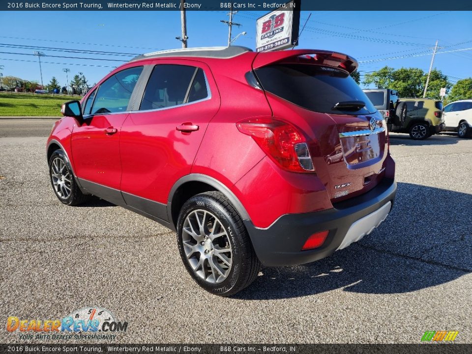 2016 Buick Encore Sport Touring Winterberry Red Metallic / Ebony Photo #2