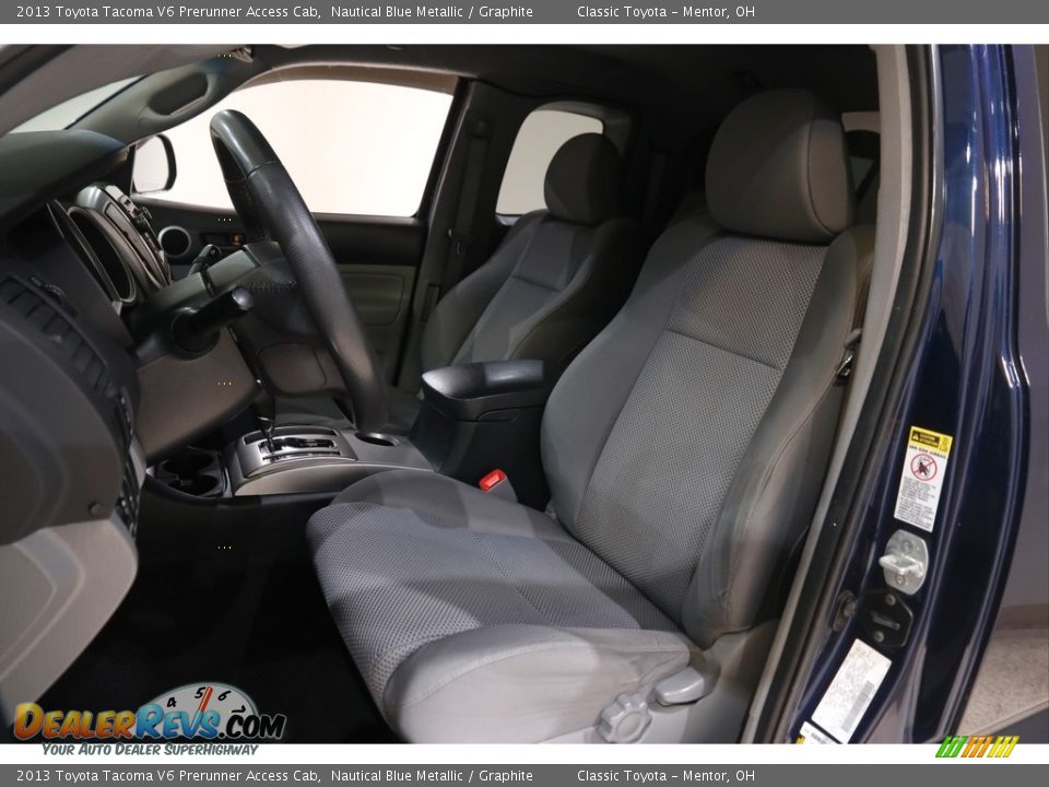 Front Seat of 2013 Toyota Tacoma V6 Prerunner Access Cab Photo #5