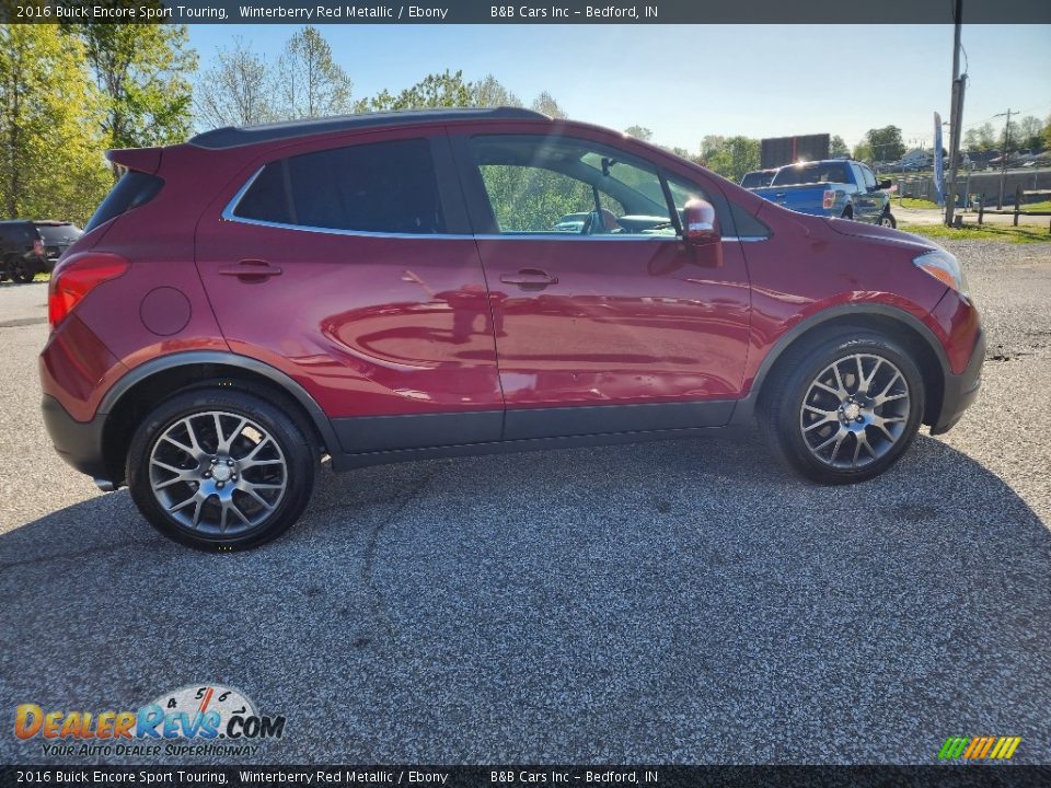 2016 Buick Encore Sport Touring Winterberry Red Metallic / Ebony Photo #4