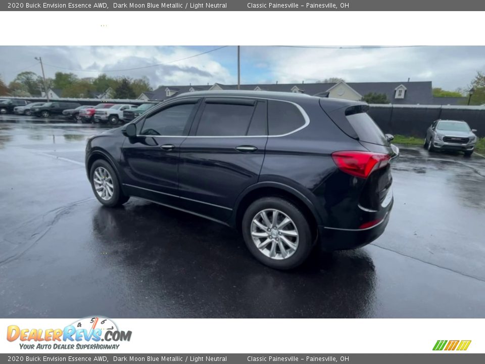 2020 Buick Envision Essence AWD Dark Moon Blue Metallic / Light Neutral Photo #6