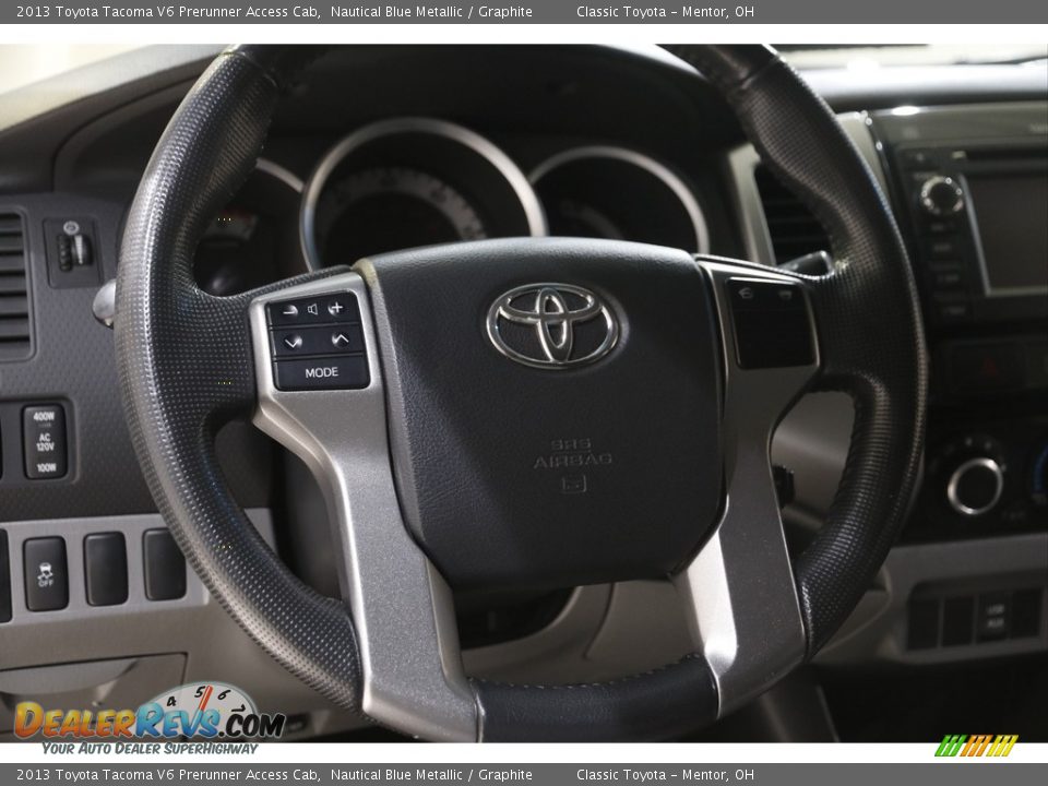 2013 Toyota Tacoma V6 Prerunner Access Cab Steering Wheel Photo #7