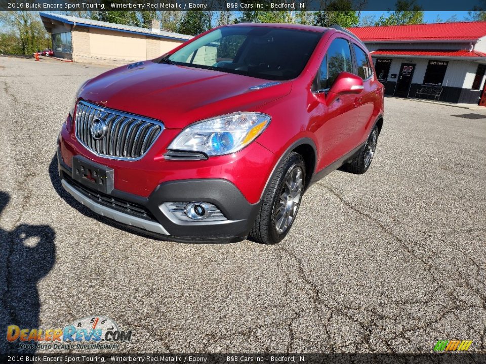 2016 Buick Encore Sport Touring Winterberry Red Metallic / Ebony Photo #6