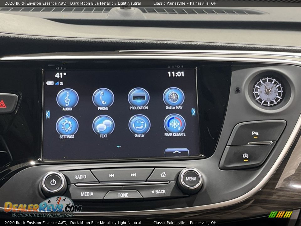 Controls of 2020 Buick Envision Essence AWD Photo #13