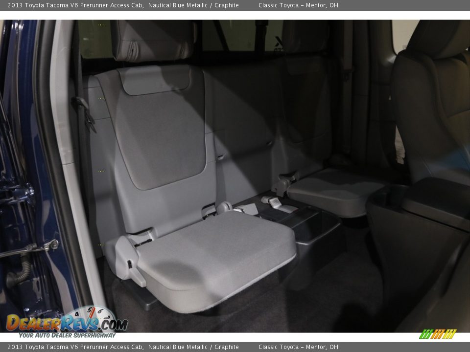 Rear Seat of 2013 Toyota Tacoma V6 Prerunner Access Cab Photo #15