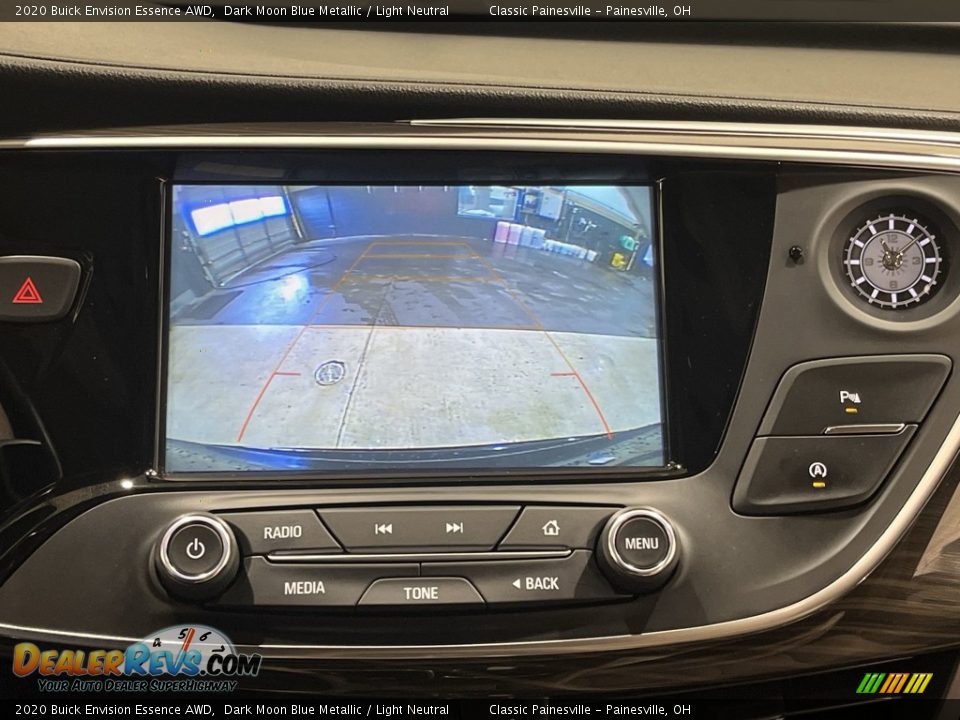 2020 Buick Envision Essence AWD Dark Moon Blue Metallic / Light Neutral Photo #14