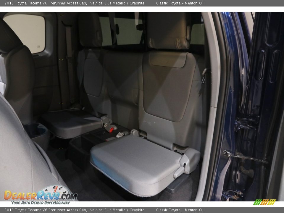 2013 Toyota Tacoma V6 Prerunner Access Cab Nautical Blue Metallic / Graphite Photo #16