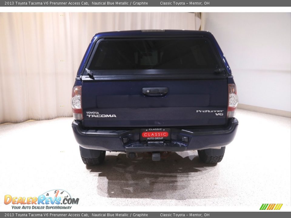 2013 Toyota Tacoma V6 Prerunner Access Cab Nautical Blue Metallic / Graphite Photo #17