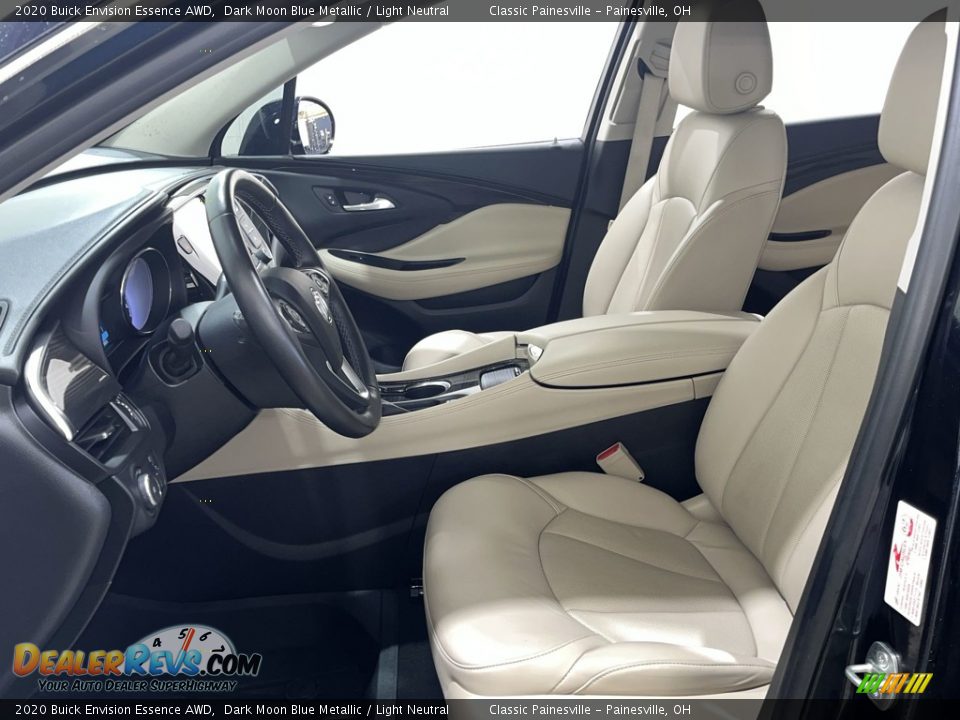 Front Seat of 2020 Buick Envision Essence AWD Photo #18