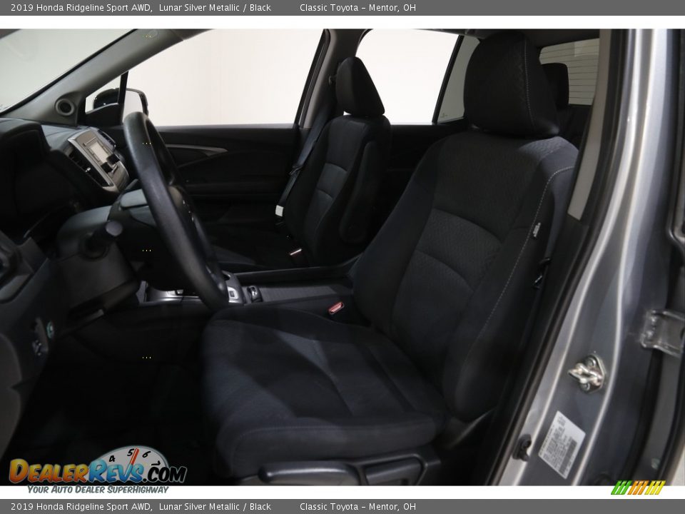 2019 Honda Ridgeline Sport AWD Lunar Silver Metallic / Black Photo #5
