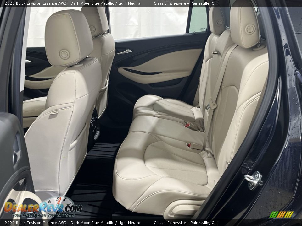 Rear Seat of 2020 Buick Envision Essence AWD Photo #22