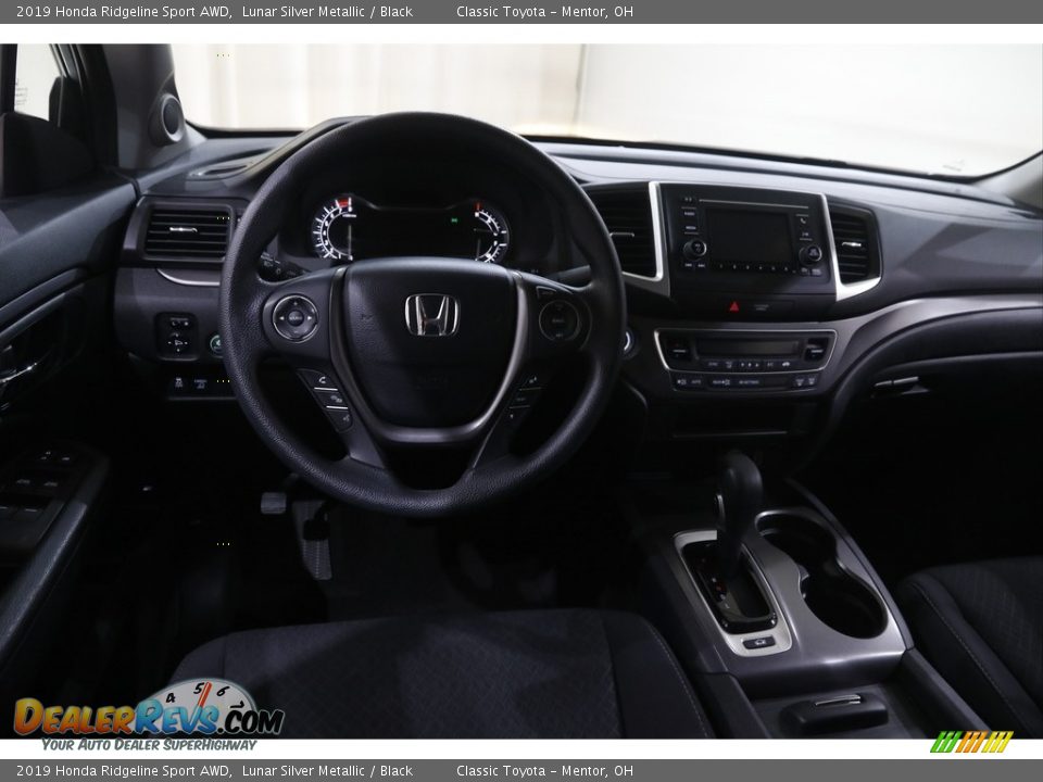 2019 Honda Ridgeline Sport AWD Lunar Silver Metallic / Black Photo #6
