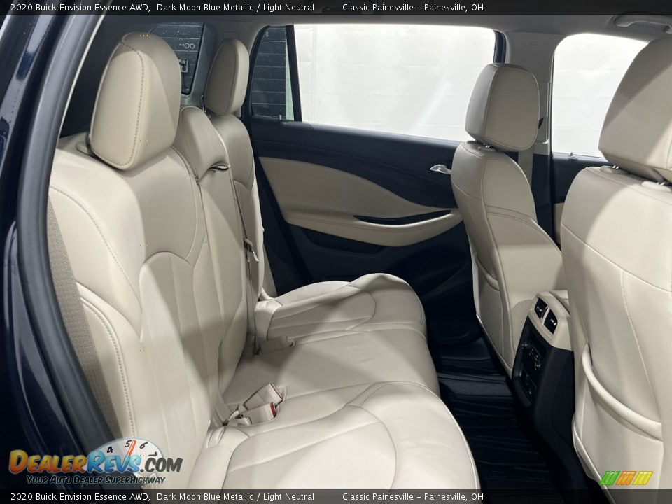 Rear Seat of 2020 Buick Envision Essence AWD Photo #24