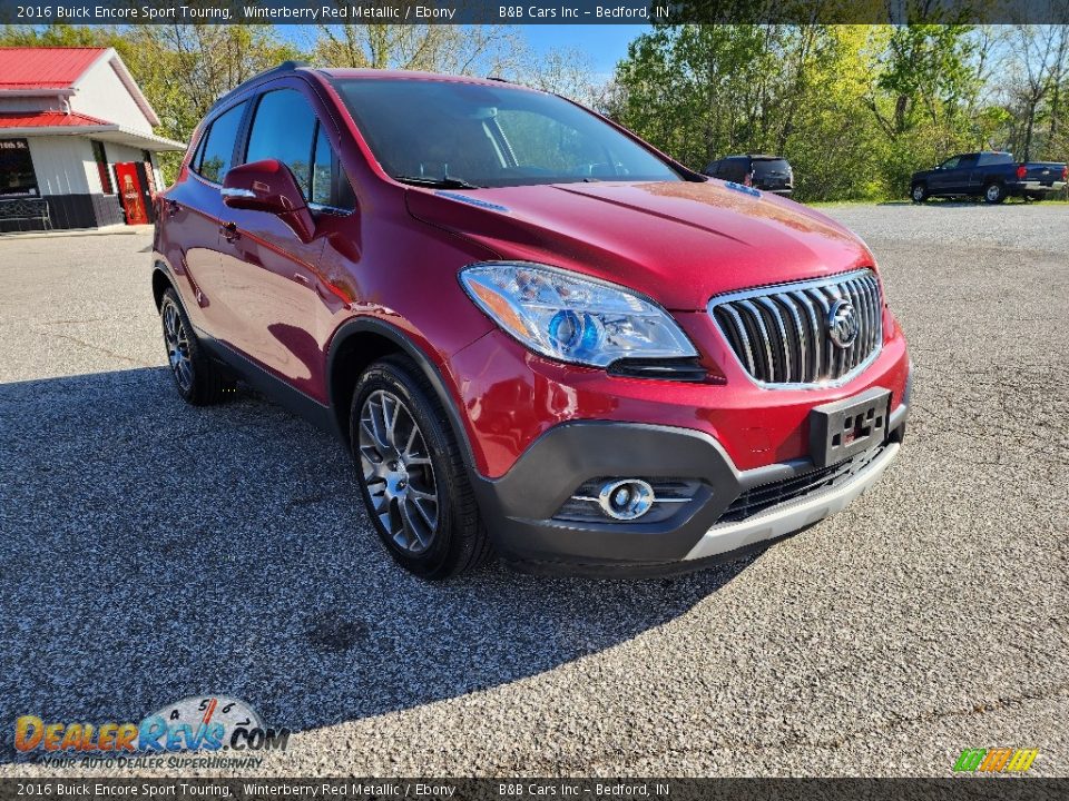 2016 Buick Encore Sport Touring Winterberry Red Metallic / Ebony Photo #21