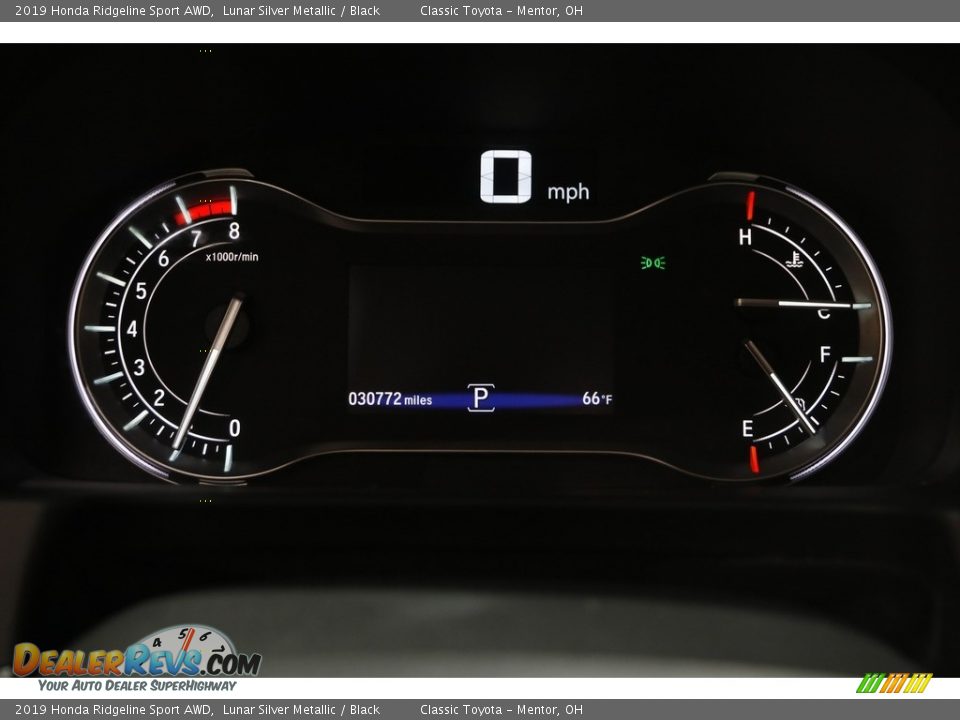 2019 Honda Ridgeline Sport AWD Gauges Photo #8