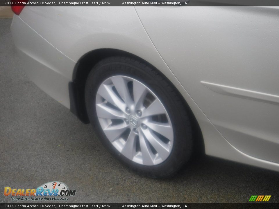 2014 Honda Accord EX Sedan Champagne Frost Pearl / Ivory Photo #3