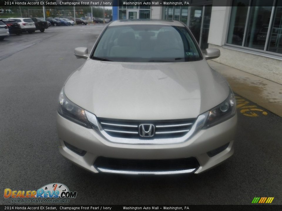 2014 Honda Accord EX Sedan Champagne Frost Pearl / Ivory Photo #5