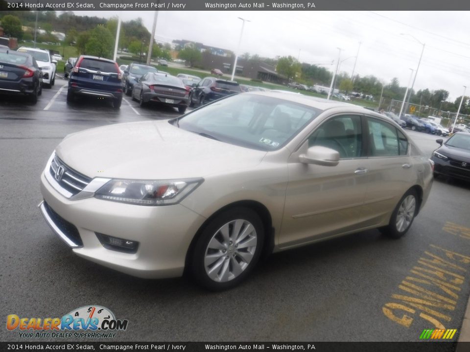 2014 Honda Accord EX Sedan Champagne Frost Pearl / Ivory Photo #6