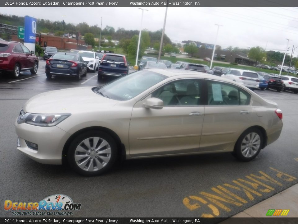 2014 Honda Accord EX Sedan Champagne Frost Pearl / Ivory Photo #7