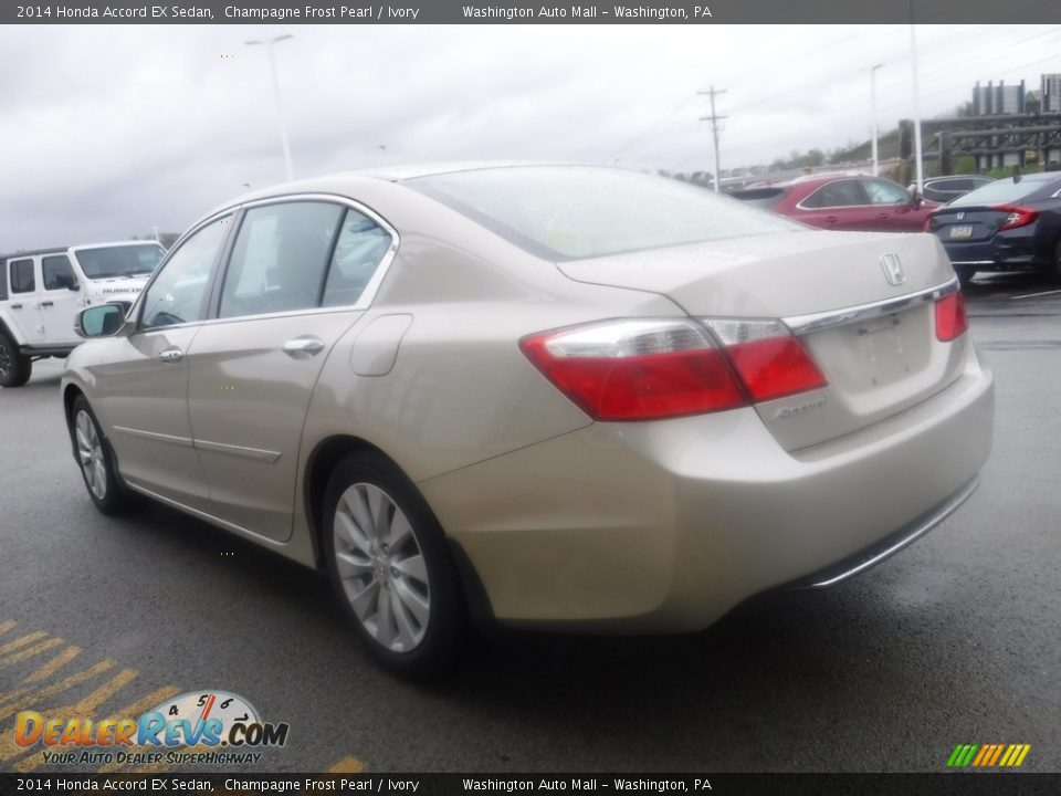 2014 Honda Accord EX Sedan Champagne Frost Pearl / Ivory Photo #8