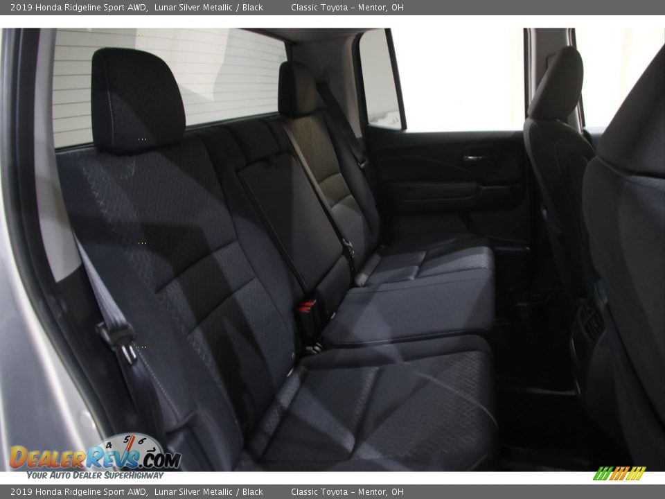 Rear Seat of 2019 Honda Ridgeline Sport AWD Photo #19