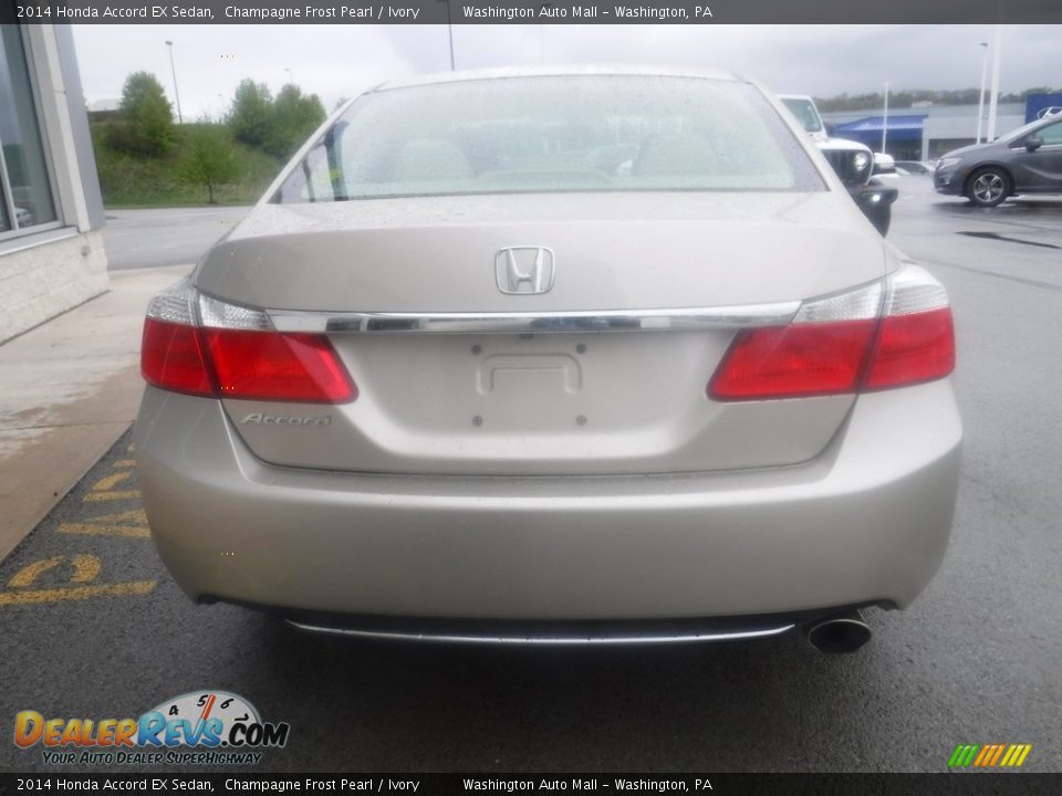 2014 Honda Accord EX Sedan Champagne Frost Pearl / Ivory Photo #9