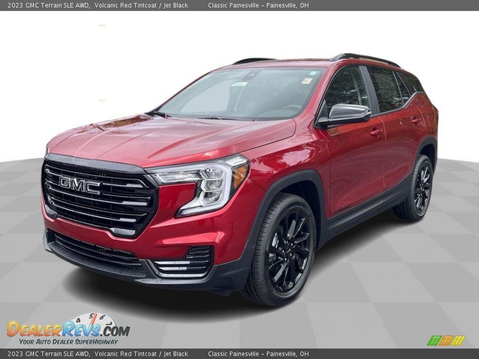 2023 GMC Terrain SLE AWD Volcanic Red Tintcoat / Jet Black Photo #1