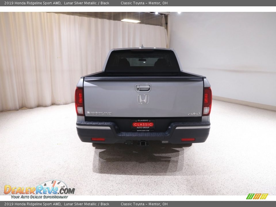 2019 Honda Ridgeline Sport AWD Lunar Silver Metallic / Black Photo #21