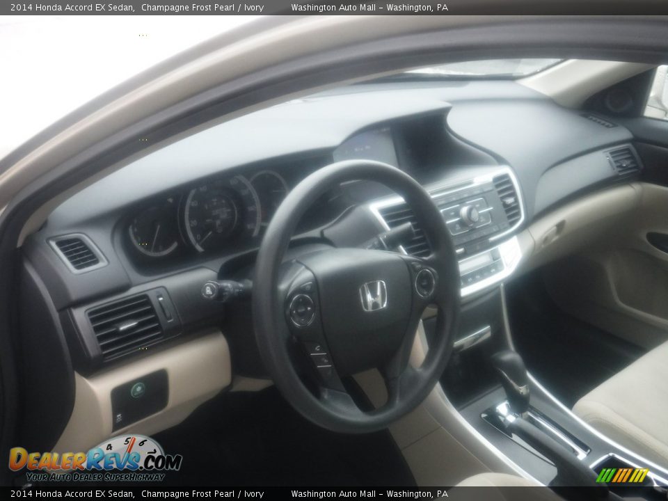 2014 Honda Accord EX Sedan Champagne Frost Pearl / Ivory Photo #11