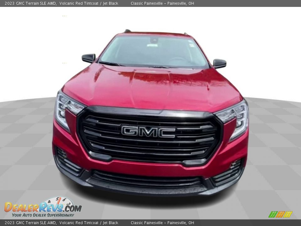 2023 GMC Terrain SLE AWD Volcanic Red Tintcoat / Jet Black Photo #3