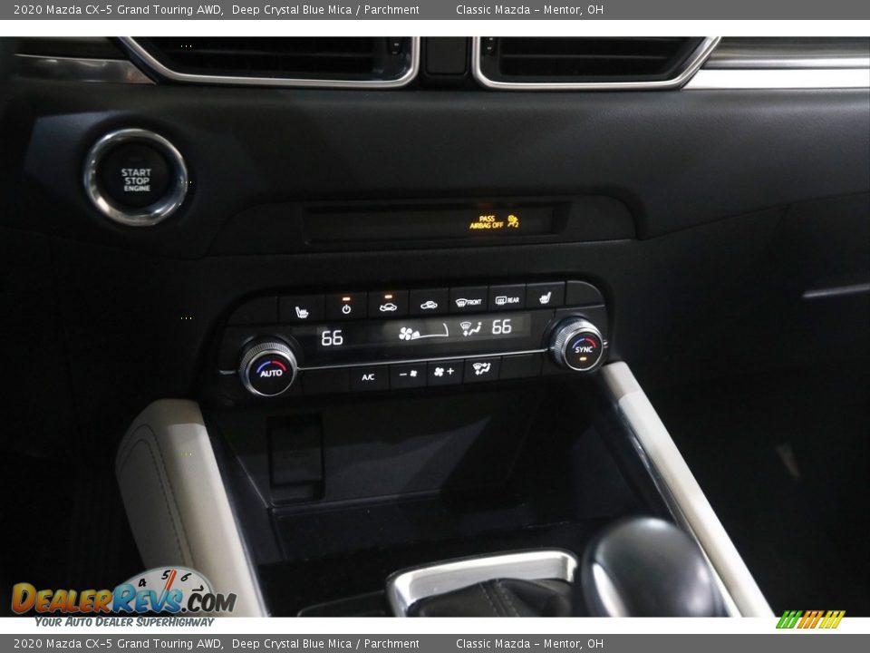 2020 Mazda CX-5 Grand Touring AWD Deep Crystal Blue Mica / Parchment Photo #13